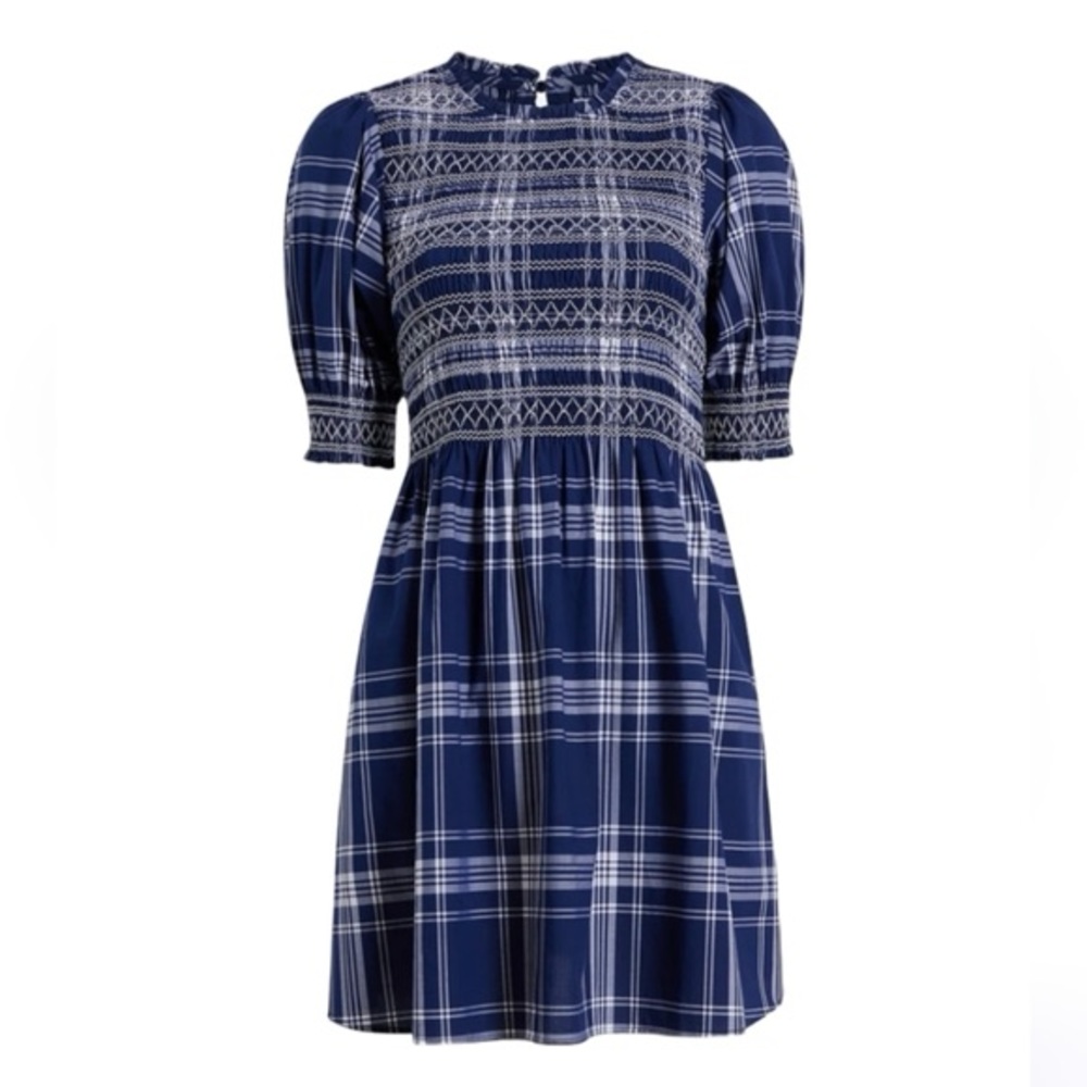 EUC Hill House Vivi in Spring Plaid